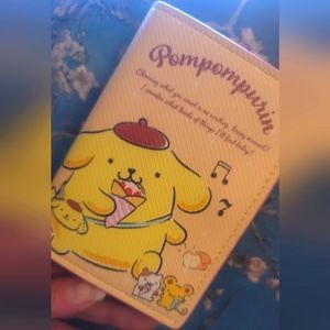 Pompompurin Sanrio trifold wallet purse